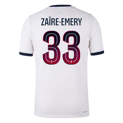 PSG Bortedrakt 2026/27 – ZAÏRE-EMERY #33 (Spillerversjon)