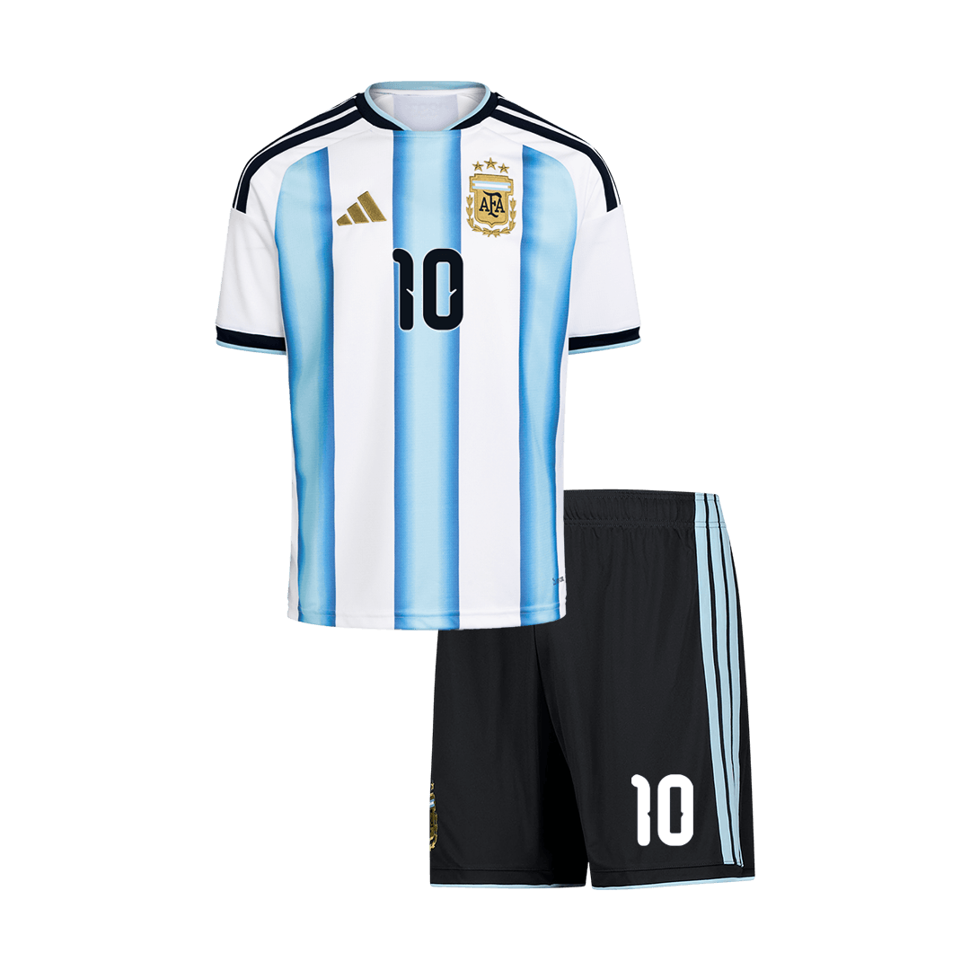 Argentina Hjemmedraktsett Barn VM 2026 – MESSI #10 [PREMIUM] – bilde 10