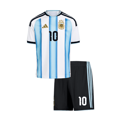 Argentina Hjemmedraktsett Barn VM 2026 – MESSI #10 [PREMIUM] – bilde 10