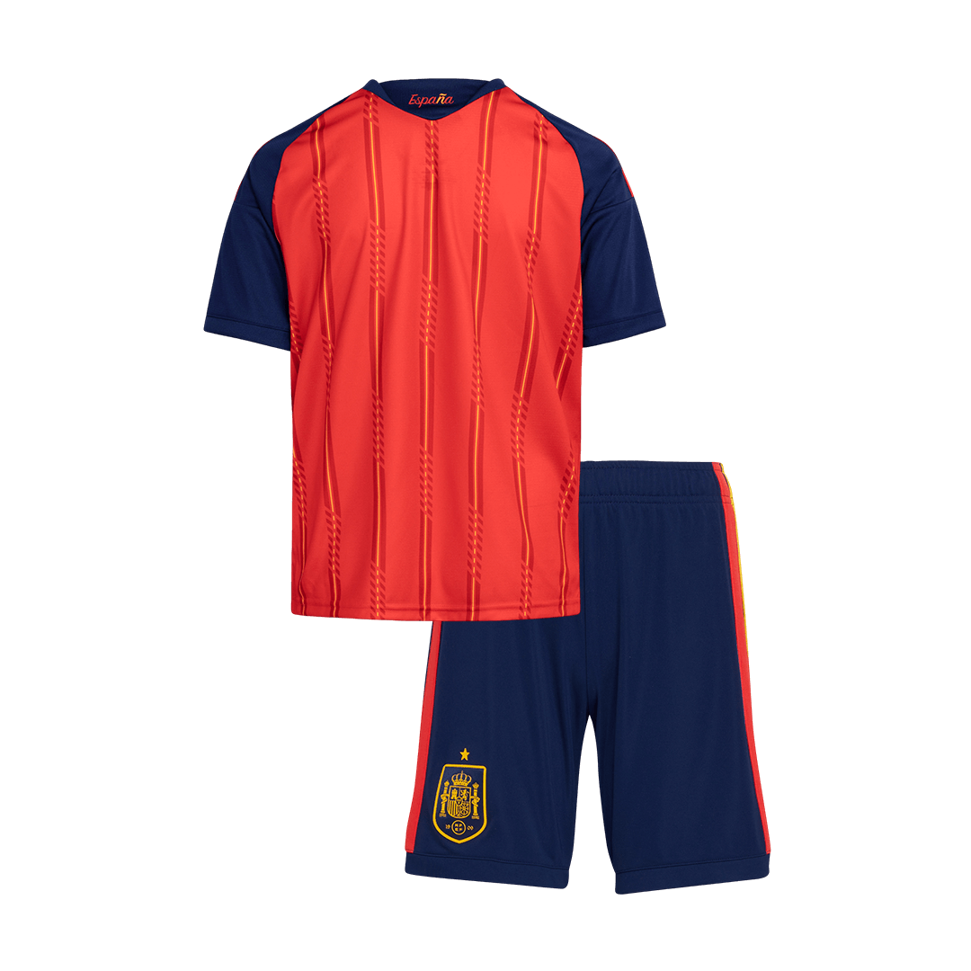 [Champion Edition] Spania Hjemmedraktsett Barn VM 2026