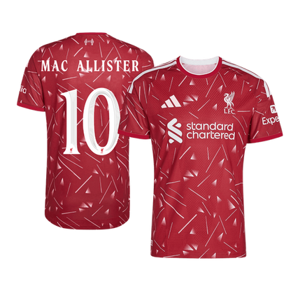 Liverpool Hjemmedrakt 2026/27 – MAC ALLISTER #10 – UCL (Spillerversjon)