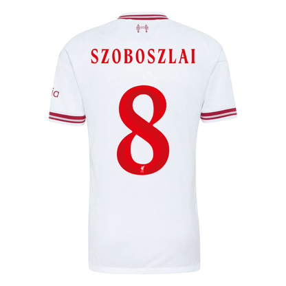 Liverpool Bortedrakt 2026/27 – SZOBOSZLAI #8 – UCL (Spillerversjon)