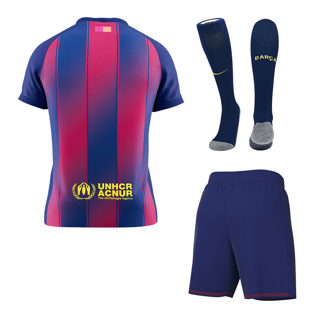Barcelona Hjemmedraktsett 3-deler 2025/26