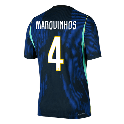 Brasil Bortedrakt VM 2026 – MARQUINHOS #4 (Spillerversjon) – bilde 3