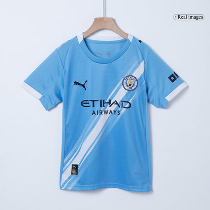 Manchester City Hjemmedraktsett Barn 2025/26 – bilde 15