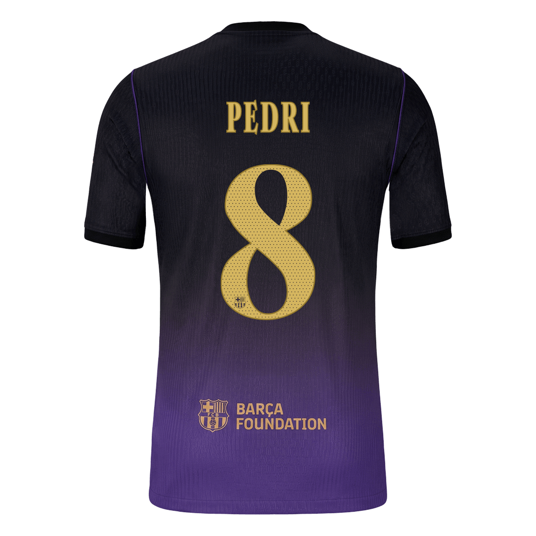 Barcelona Bortedrakt 2026/27 – PEDRI #8 – UCL (Spillerversjon)
