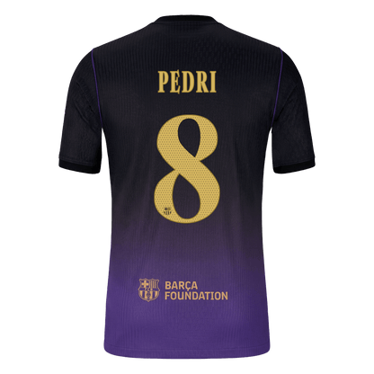 Barcelona Bortedrakt 2026/27 – PEDRI #8 – UCL (Spillerversjon)