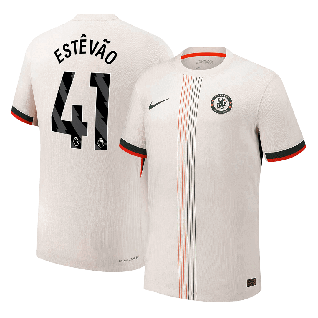 Chelsea Bortedrakt 2025/26 – ESTÊVÃO #41 (Spillerversjon)