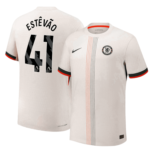 Chelsea Bortedrakt 2025/26 – ESTÊVÃO #41 (Spillerversjon)
