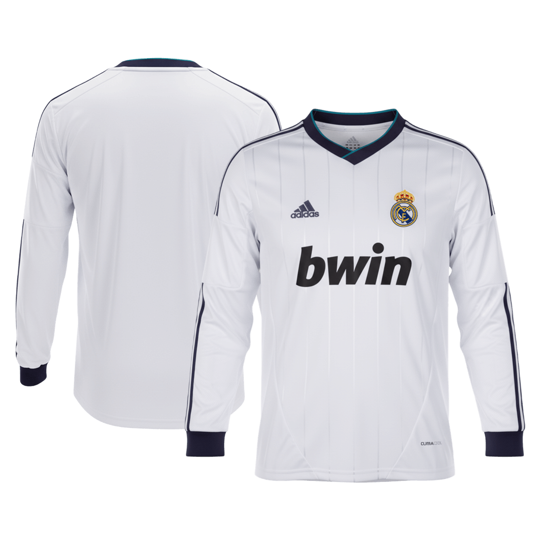 Real Madrid Retro Langermet Hjemmedrakt 2012/13 – bilde 8