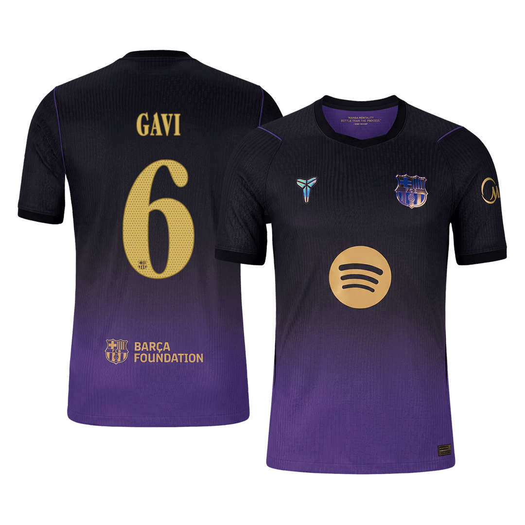 Barcelona Bortedrakt 2026/27 – GAVI #6 – UCL (Spillerversjon)