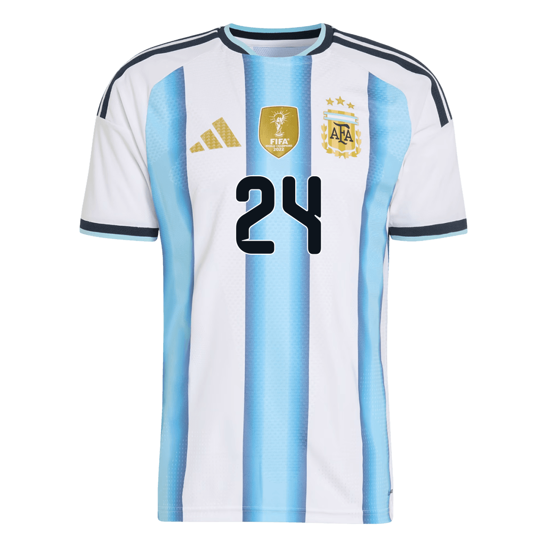 Argentina Hjemmedrakt VM 2026 – E. FERNÁNDEZ #24 (Spillerversjon) – bilde 2