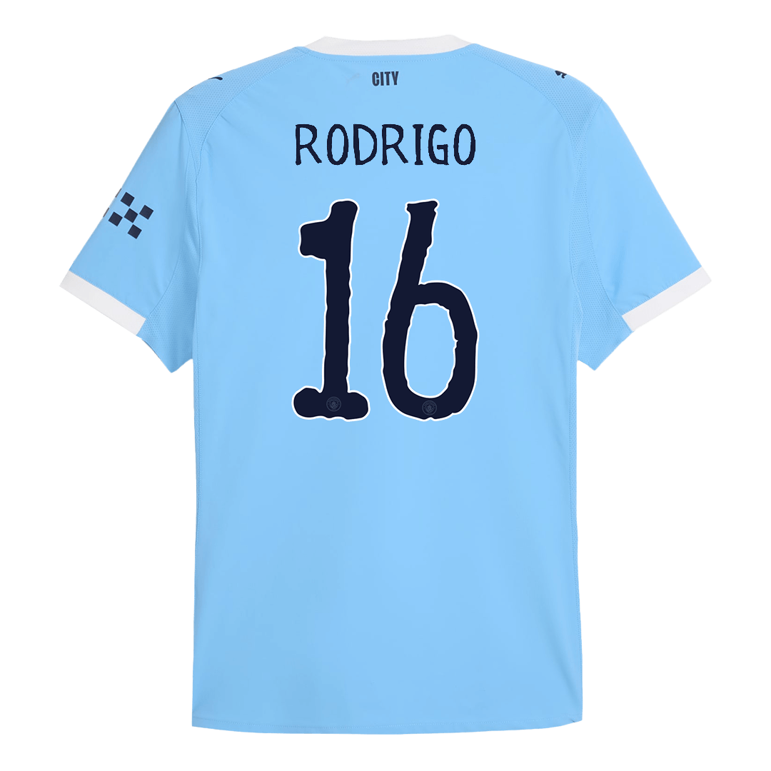 Manchester City Hjemmedrakt VM 2025/26 – RODRIGO #16 (Spillerversjon) – bilde 13