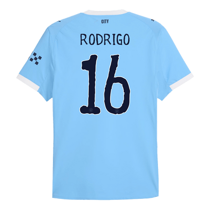 Manchester City Hjemmedrakt VM 2025/26 – RODRIGO #16 (Spillerversjon) – bilde 13