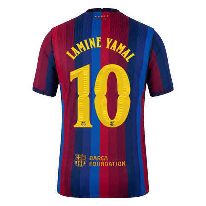 Barcelona Hjemmedrakt 2026/27 – LAMINE YAMAL #10 – UCL (Spillerversjon)