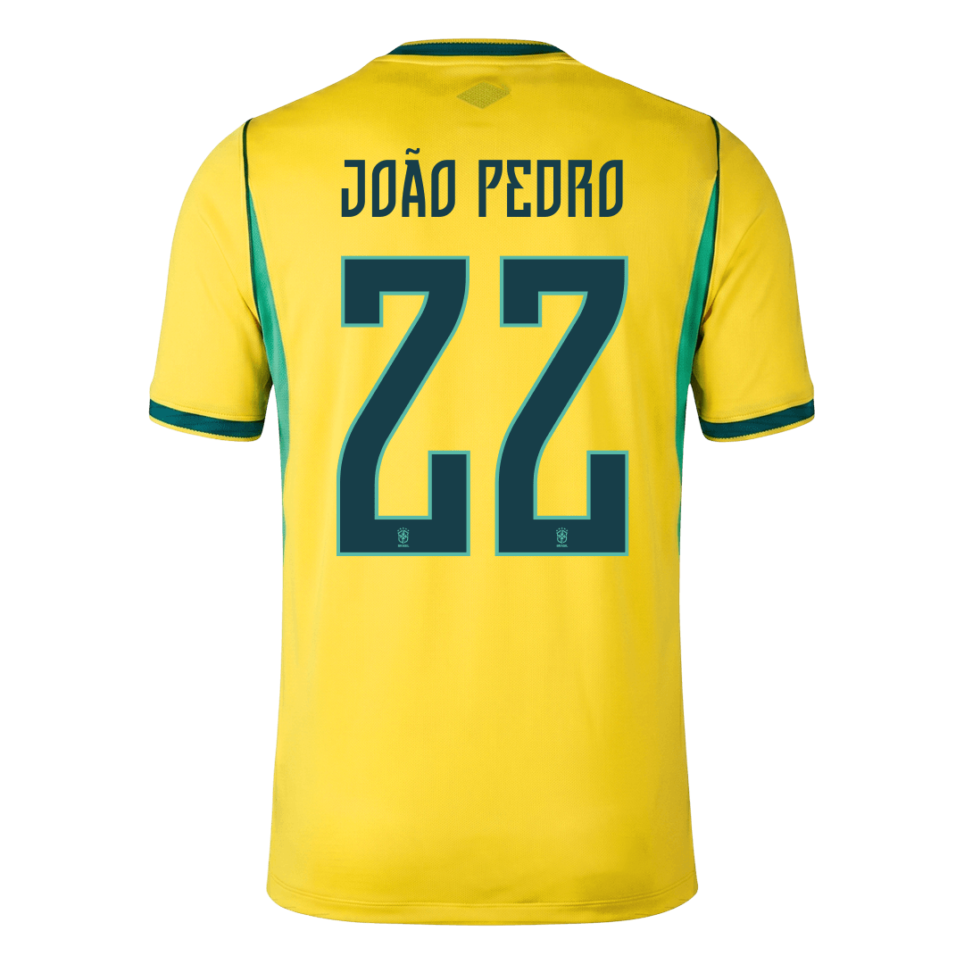 Brasil Hjemmedrakt VM 2026 – JOÃO PEDRO #22 – bilde 6