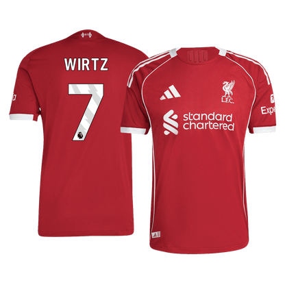 Liverpool Hjemmedrakt 2025/26 – WIRTZ #7 (Spillerversjon)