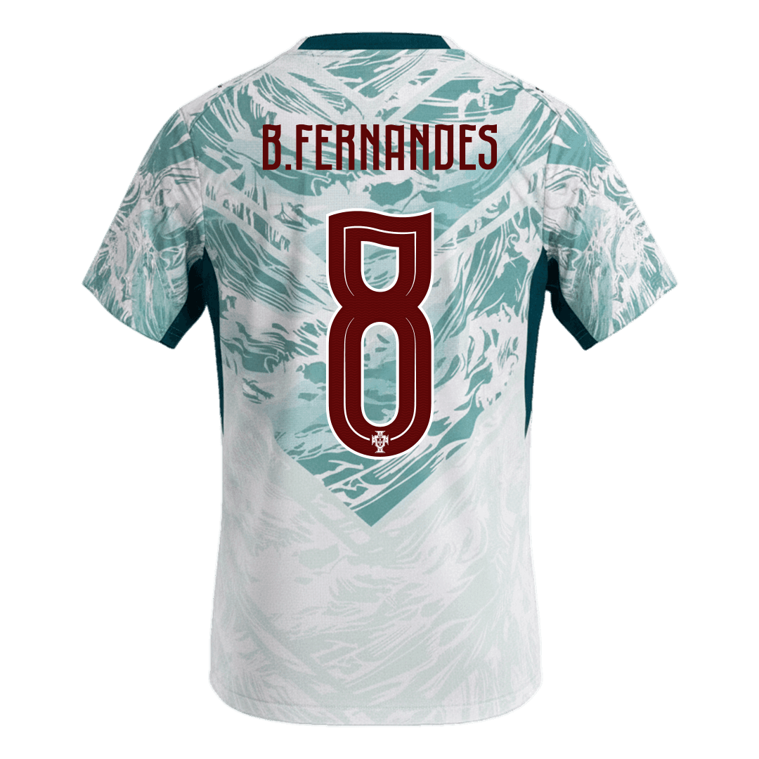 Portugal Bortedrakt VM 2026 – B.FERNANDES #8 – bilde 3