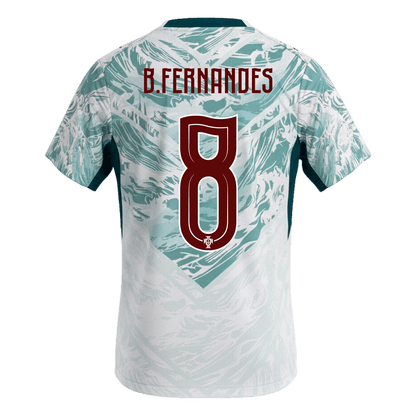 Portugal Bortedrakt VM 2026 – B.FERNANDES #8 – bilde 3