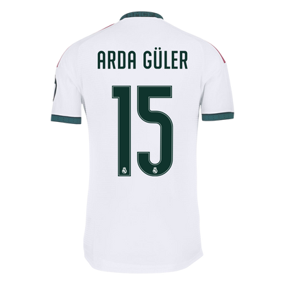 Real Madrid Hjemmedrakt 2026/27 – ARDA GÜLER #15 (Spillerversjon)