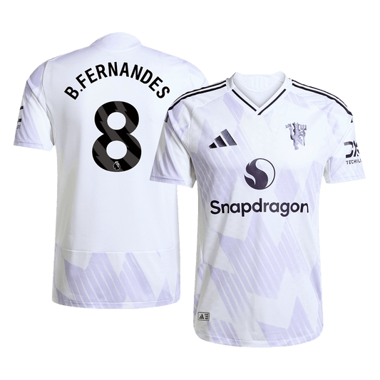 Manchester United Bortedrakt 2025/26 – B.FERNANDES #8 (Spillerversjon)