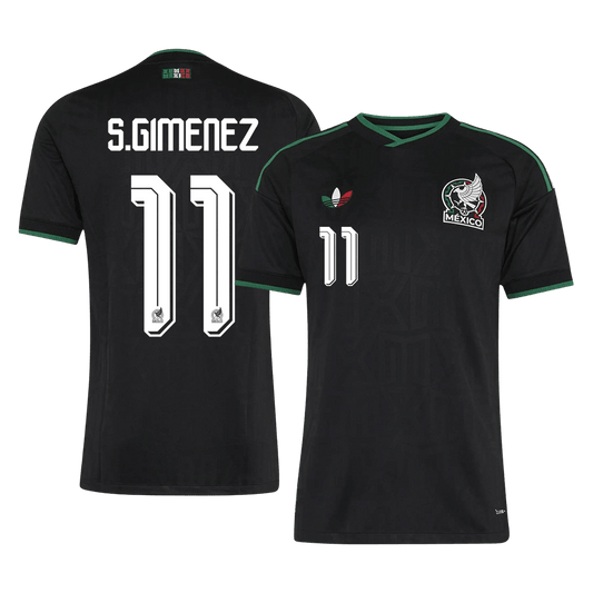 Mexico Tredjedrakt VM 2026 – S.GIMENEZ #11 (Spillerversjon)