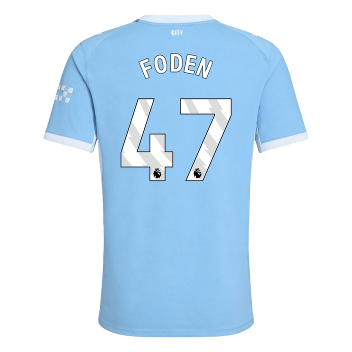 Manchester City Hjemmedrakt 2026/27 – FODEN #47 (Spillerversjon)