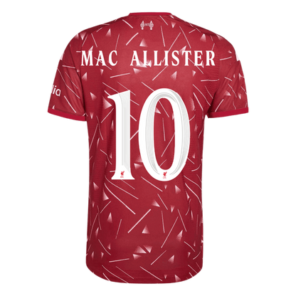 Liverpool Hjemmedrakt 2026/27 – MAC ALLISTER #10 – UCL (Spillerversjon)