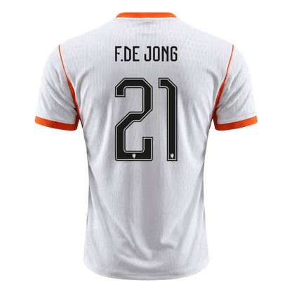 Nederland Bortedrakt VM 2026 – F.DE JONG #21 (Spillerversjon) – bilde 8