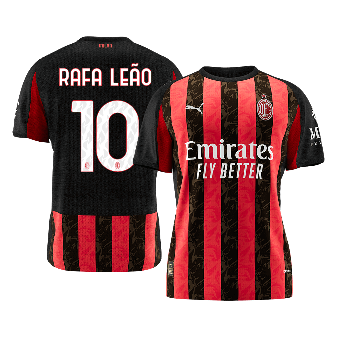 AC Milan Hjemmedrakt 2025/26 – RAFA LEÃO #10 [PREMIUM]