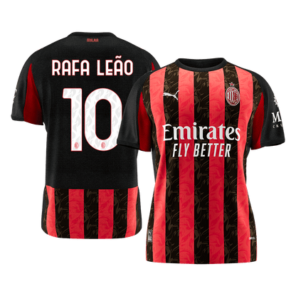 AC Milan Hjemmedrakt 2025/26 – RAFA LEÃO #10 [PREMIUM]