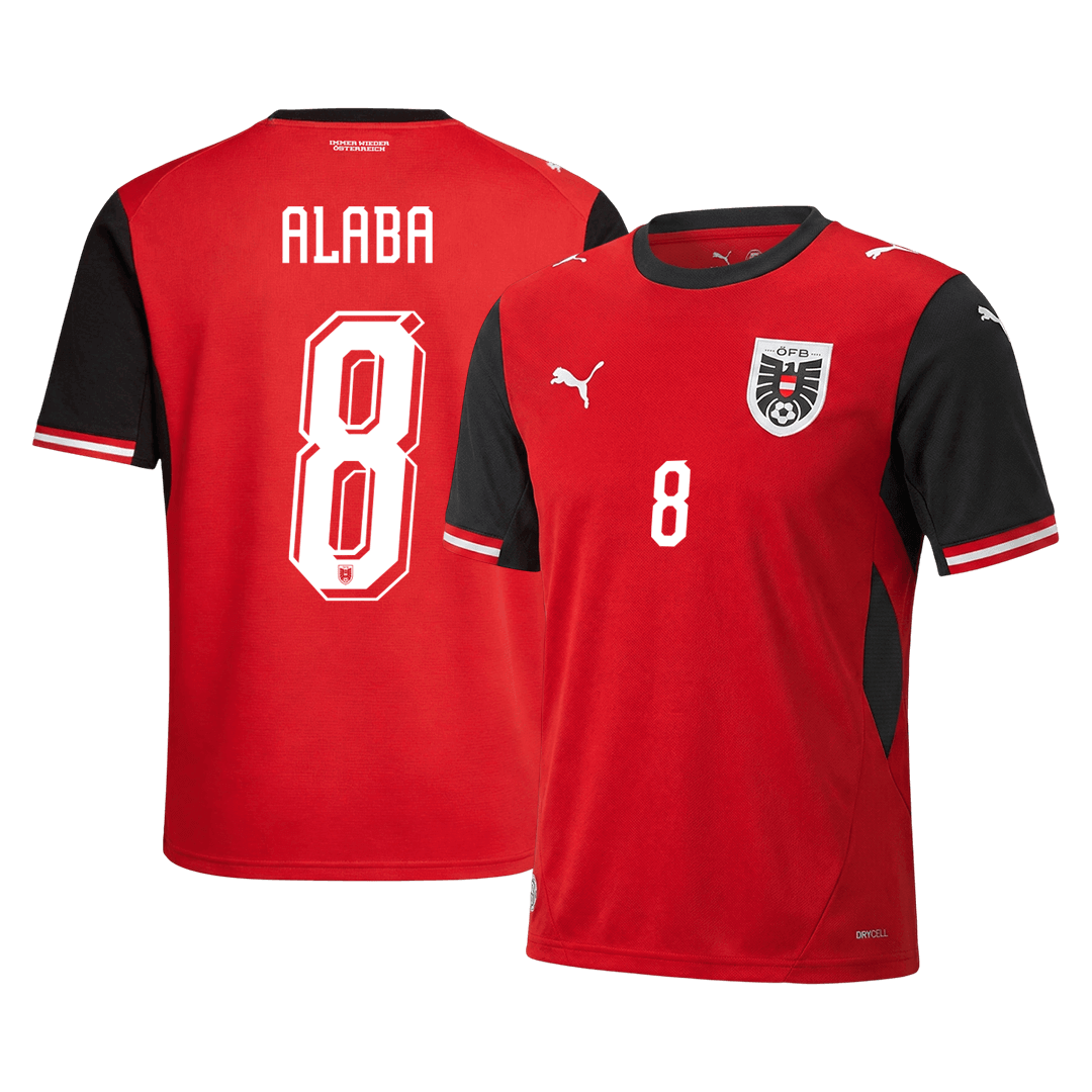 Østerrike Hjemmedrakt VM 2026 – ALABA #8