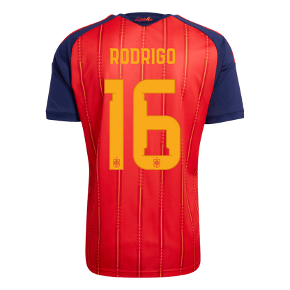 Spania Hjemmedrakt VM 2026 – RODRIGO #16 [PREMIUM] – bilde 3