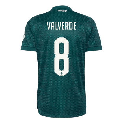 Real Madrid Bortedrakt 2026/27 – VALVERDE #8 (Spillerversjon)