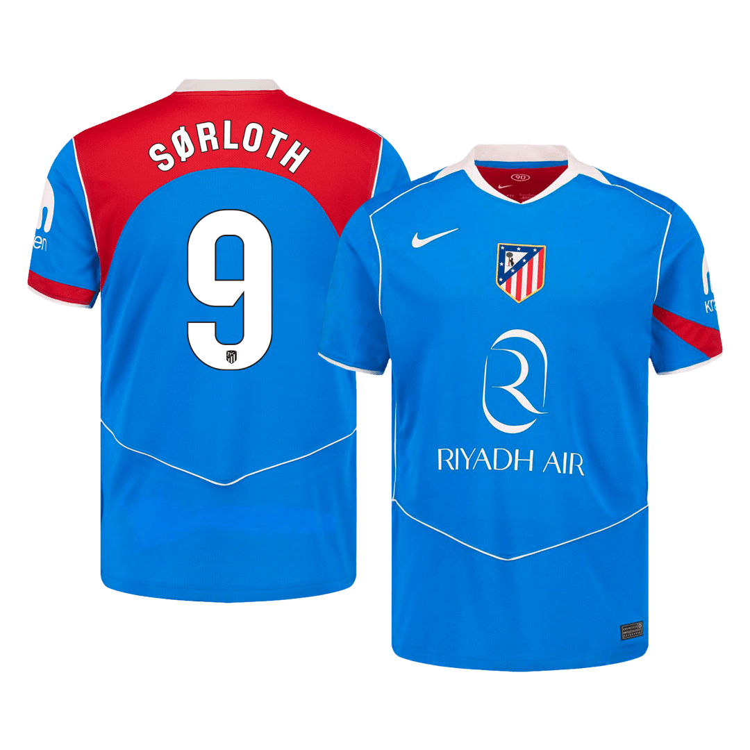 Atletico Madrid Tredjedrakt 2025/26 – SØRLOTH #9