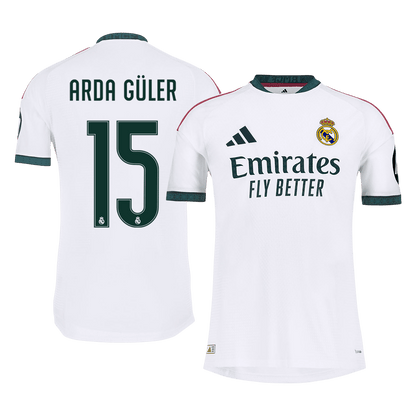 Real Madrid Hjemmedrakt 2026/27 – ARDA GÜLER #15 (Spillerversjon)