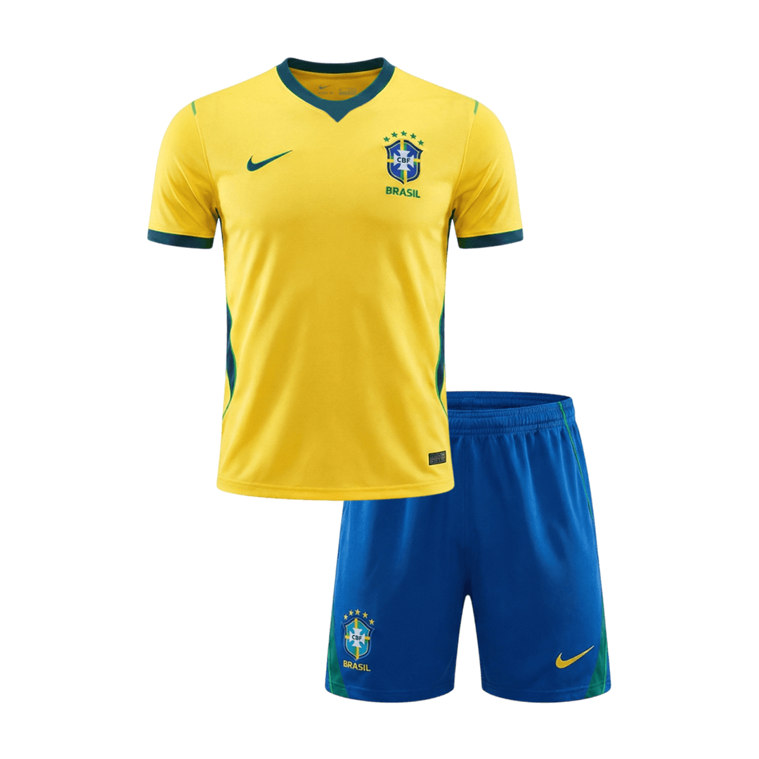 Brasil Hjemmedraktsett Barn VM 2026