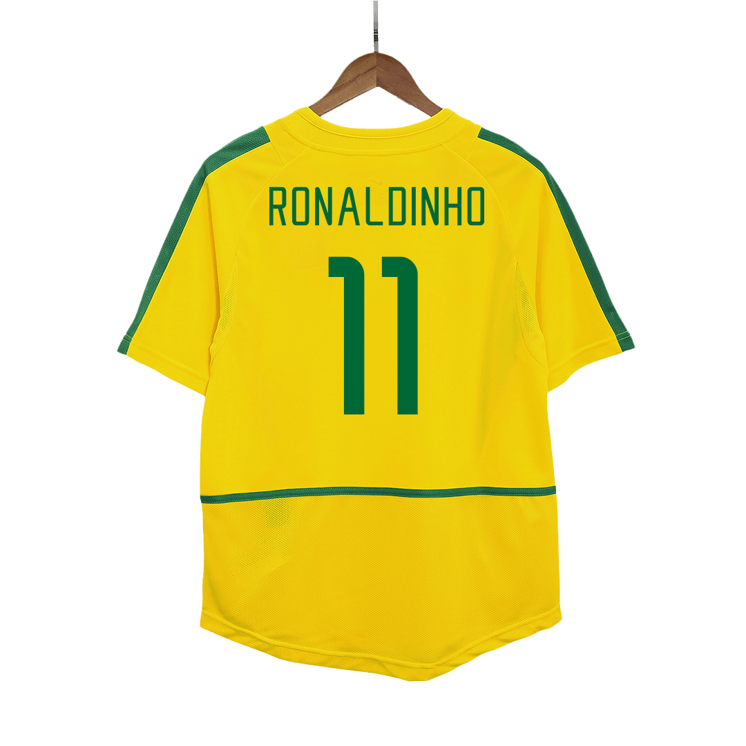 Brasil Retro Hjemmedrakt 2002/03 – RONALDINHO #11
