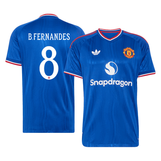Manchester United Bortedrakt 2026/27 – B. FERNANDES #8 – UCL (Spillerversjon)
