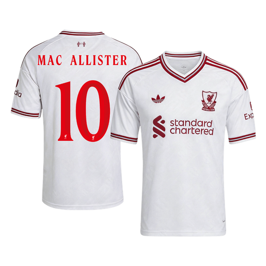 Liverpool Bortedrakt 2026/27 – MAC ALLISTER #10 – UCL