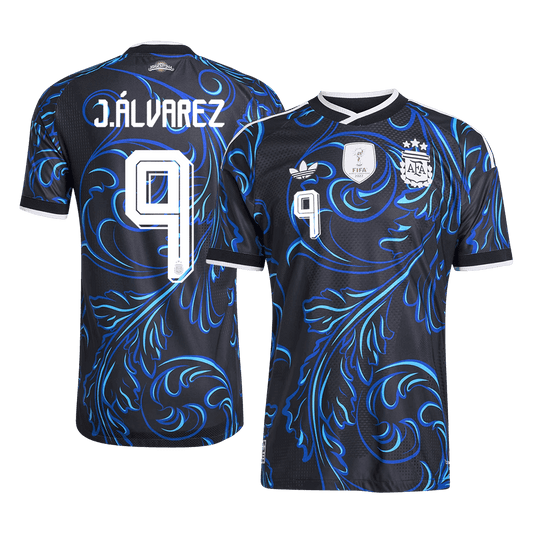 Argentina Bortedrakt VM 2026 – J. ÁLVAREZ #9 (Spillerversjon)