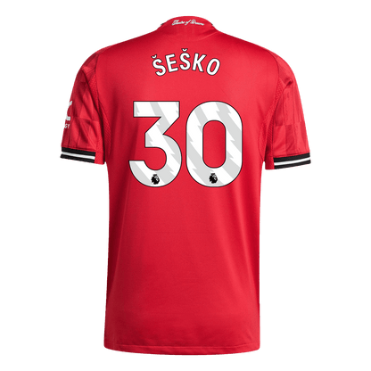 Manchester United Hjemmedrakt 2025/26 – ŠEŠKO #30 (Spillerversjon) – bilde 12