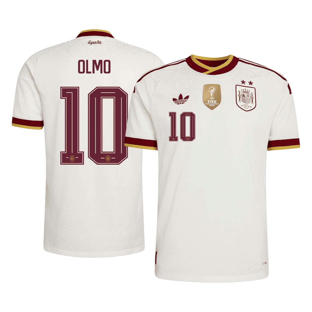 [Champion Edition] Spania Bortedrakt VM 2026 – OLMO #10 (Spillerversjon)
