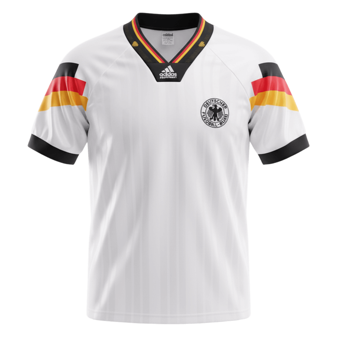 Tyskland Retro Hjemmedrakt 1992