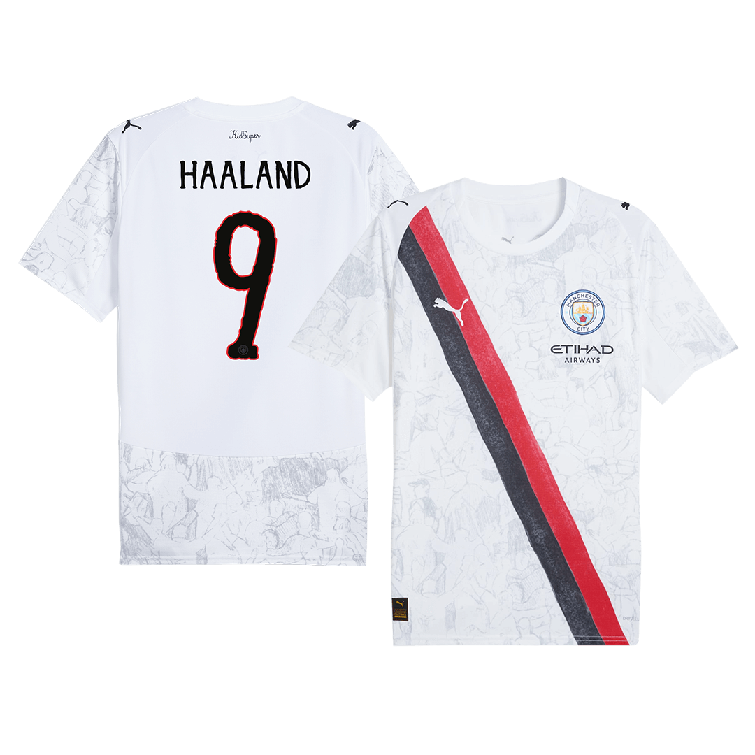 Manchester City Spesialdrakt 2025/26 x KidSuper – HAALAND #9