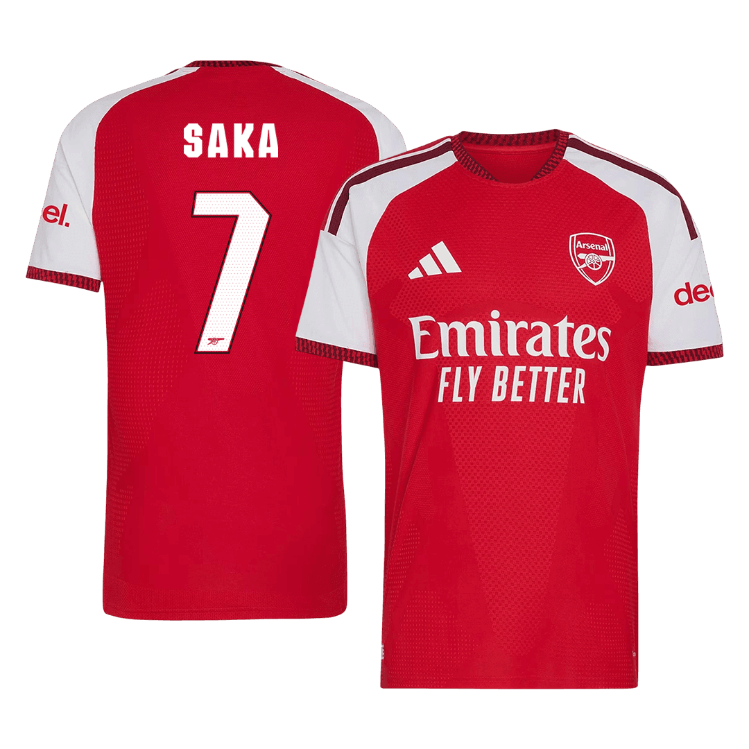Arsenal Hjemmedrakt 2026/27 – SAKA #7 – UCL (Spillerversjon)