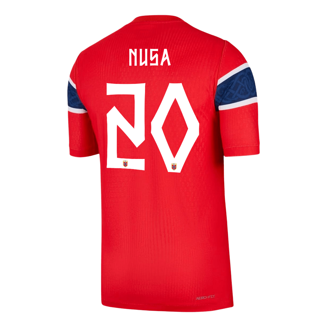 Norge Hjemmedrakt VM 2026 – NUSA #20 (Spillerversjon)