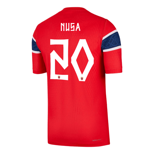 Norge Hjemmedrakt VM 2026 – NUSA #20 (Spillerversjon)