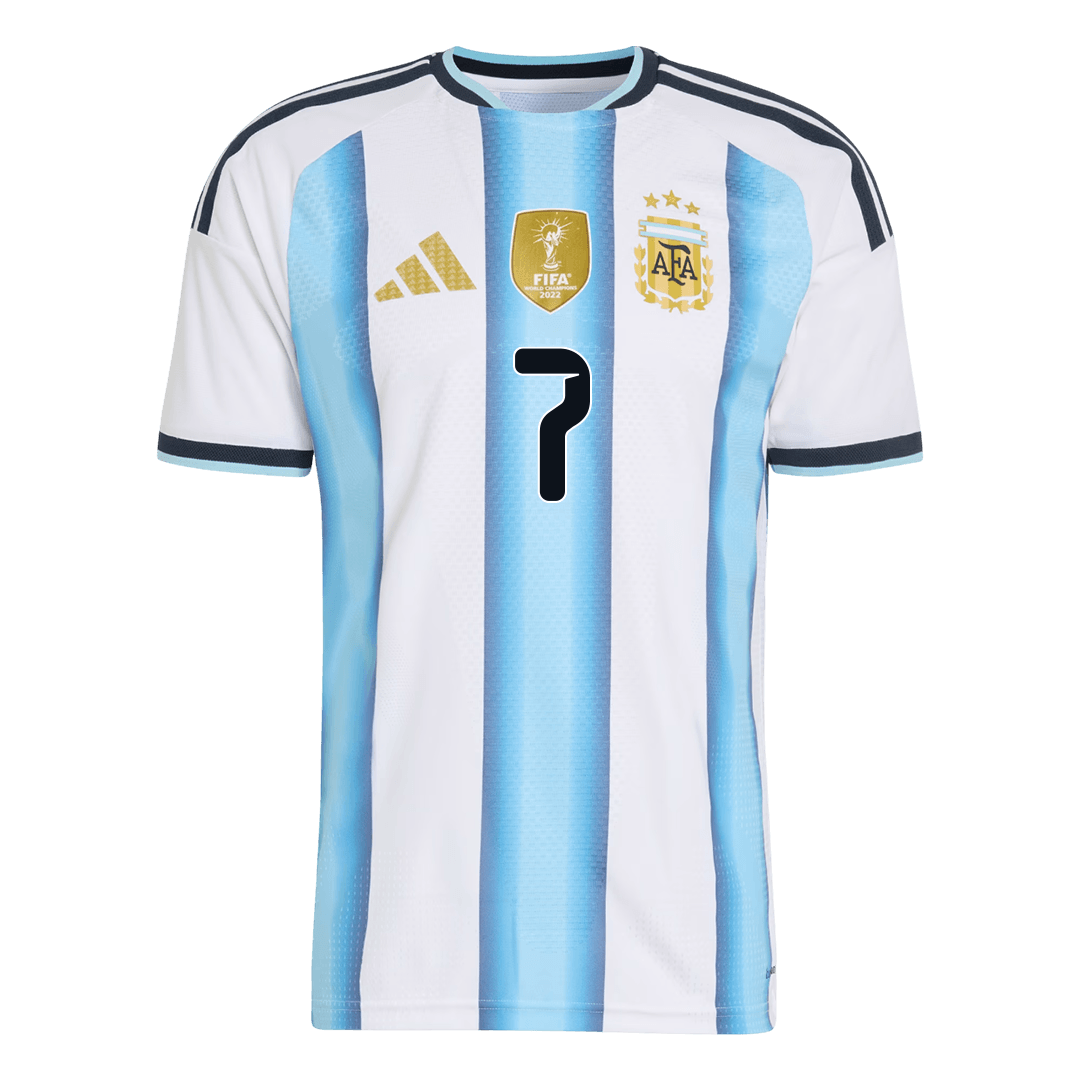 Argentina Hjemmedrakt VM 2026 – DE PAUL #7 (Spillerversjon) – bilde 2
