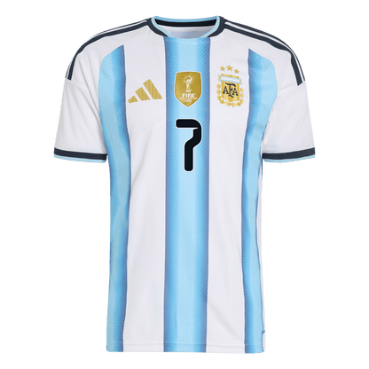 Argentina Hjemmedrakt VM 2026 – DE PAUL #7 (Spillerversjon) – bilde 2